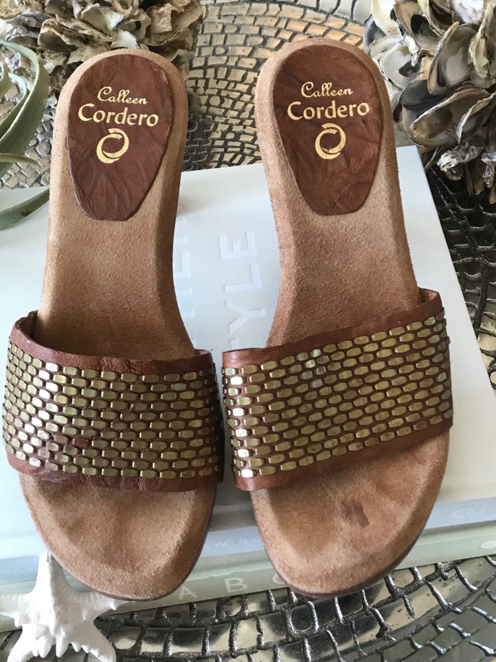 Y2K🔥 CALLEEN CORDERO HANDMADE PLATFORM HEELS - Picture 4 of 15